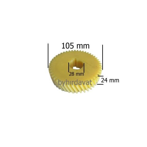 105*24 mm 32 no KIYMA MAKİNASI DİŞLİSİ KESTAMİT OMT ve TÜM MARKALAR