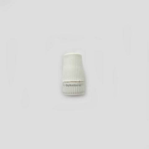 1/2 DUŞ HORTUM REKORU Uzun Plastik BEYAZ