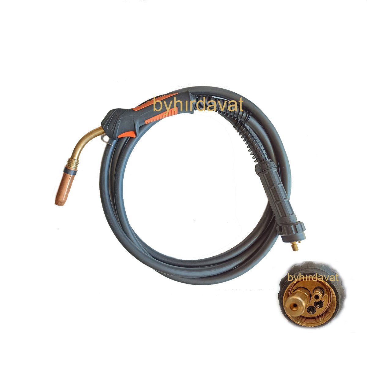 36-KD 4 mt 350 amp.TORÇ GAZALTI KAYNAK MAKİNASI MİG TORCH 350 LİK MAKİNA