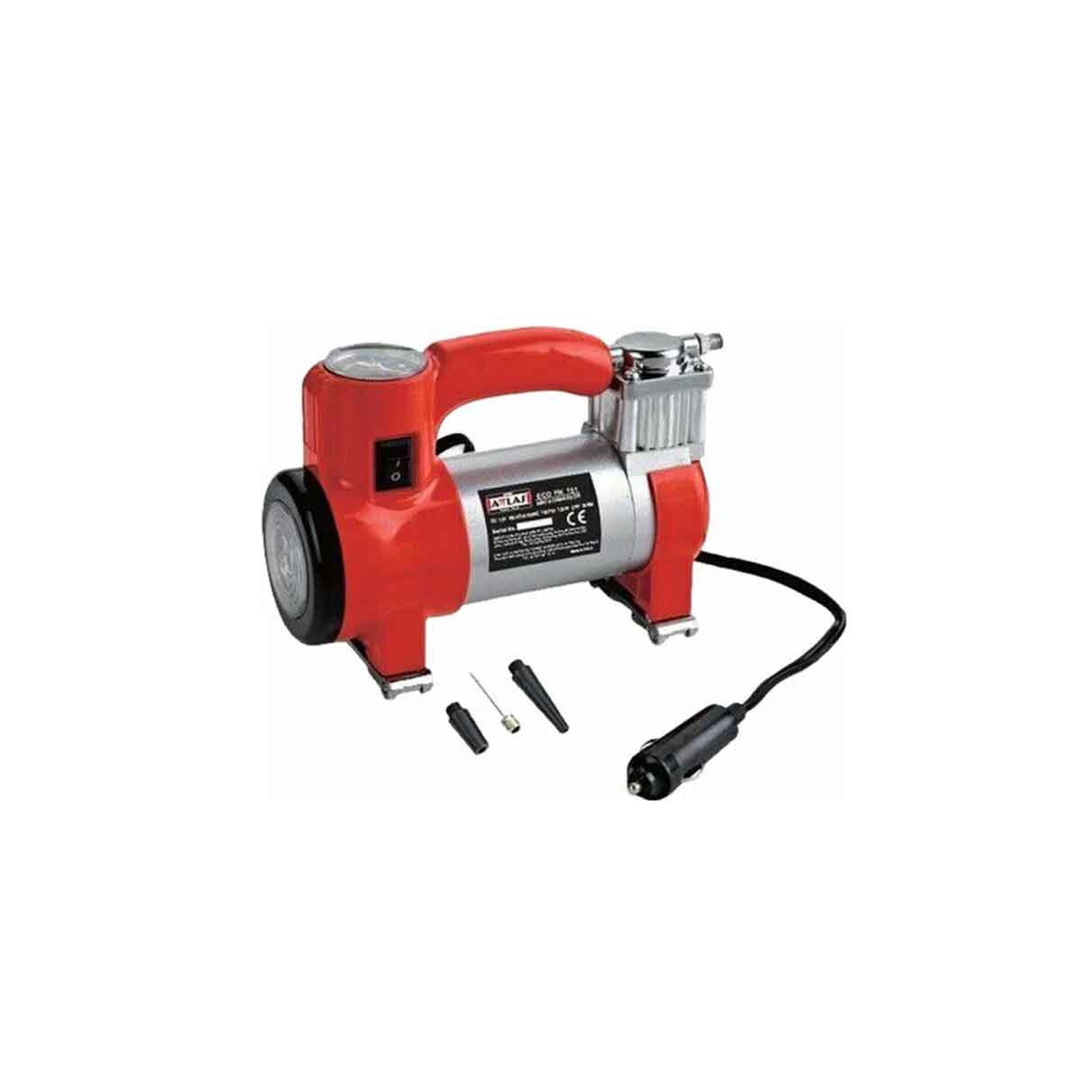 ATTLAS ECO HK 150 HAVA KOMPRESÖRÜ MİNİ Çakmak lıklı 100PSI 12V 90W OTO HAVA KOMPRESÖRÜ 12 Volt