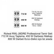 ROLWAL RWL-26DRE 5028 TAMİR SETİ KIRICI DELİCİ-5027 VİDALAMA-5065 TAŞLAMA