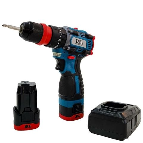 CATPOWER CAT1360 AKÜLÜ VİDALAMA Li-ion ŞARJLI MATKAP KÖMÜRSÜZ MOTOR Dar Alanda Vidalama İçin