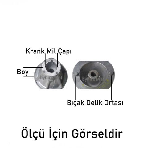 HUSQVARNA LC56-LC356V BIÇAK ADAPTÖRÜ KAPLİN ÇİM BİÇME MAKİNASI Şanzumanlı