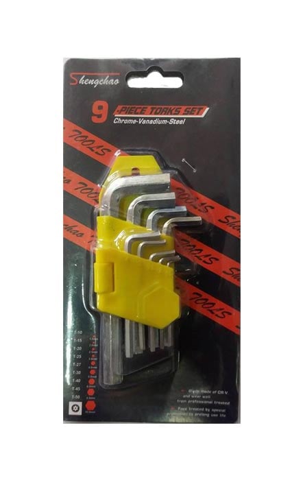 ALLEN ANAHTAR 9 PARÇA Kısa Alyan