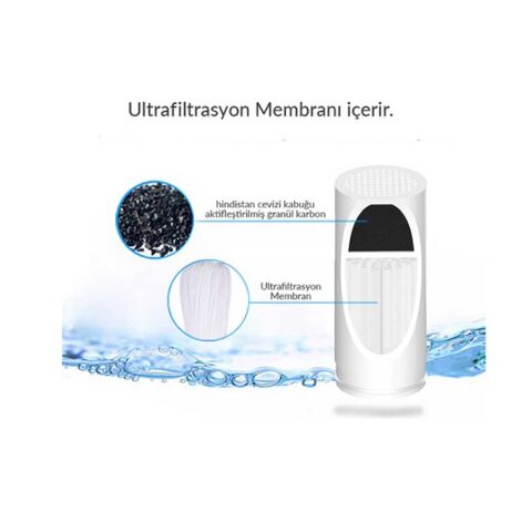 ZOOSEN MSF-34 SU ARITICI WATAR PURIFIER Musluk-Batarya-Evye-Kolay Montaj Kullanım Musluğa Takılır su Filitresi