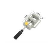 70 mm ALÜMİNYUM Mini SUTUNLU MATKAP MENGENESİ Hızlı Çene açıp Kapama