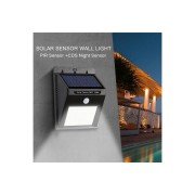 TUDOR TD7006 SOLAR SENSÖRLÜ LED APLİK Duvar Tipi GÜNEŞ ENERJİLİ 20 LED