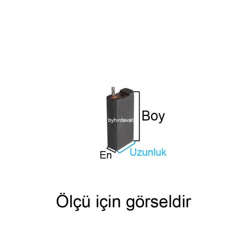 6.2*10*30 SİMTEL TİPİ SÜPÜRGE KÖMÜRÜ 1Takım