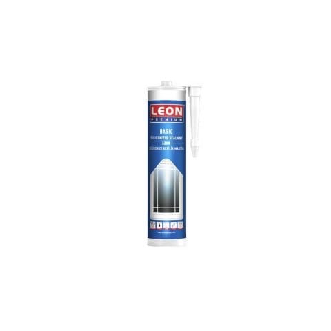 LEON SİLİKONİZE AKRİLİK MASTİK Beyaz L100