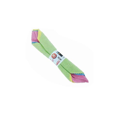 MİKROFİBER TEMİZLİK BEZİ 4 lü 30*30 cm Araba Otomobil Cam Toz alma