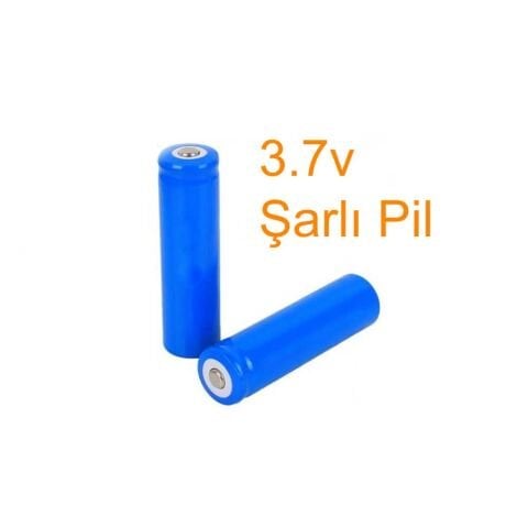 18650 ŞARJLI PİL 3.7V LI-ON 4800 mAh Şarj Edilebilir Li-ion Pil 1 ad Şajlı Fener-Güneş Enerjili Ürünler