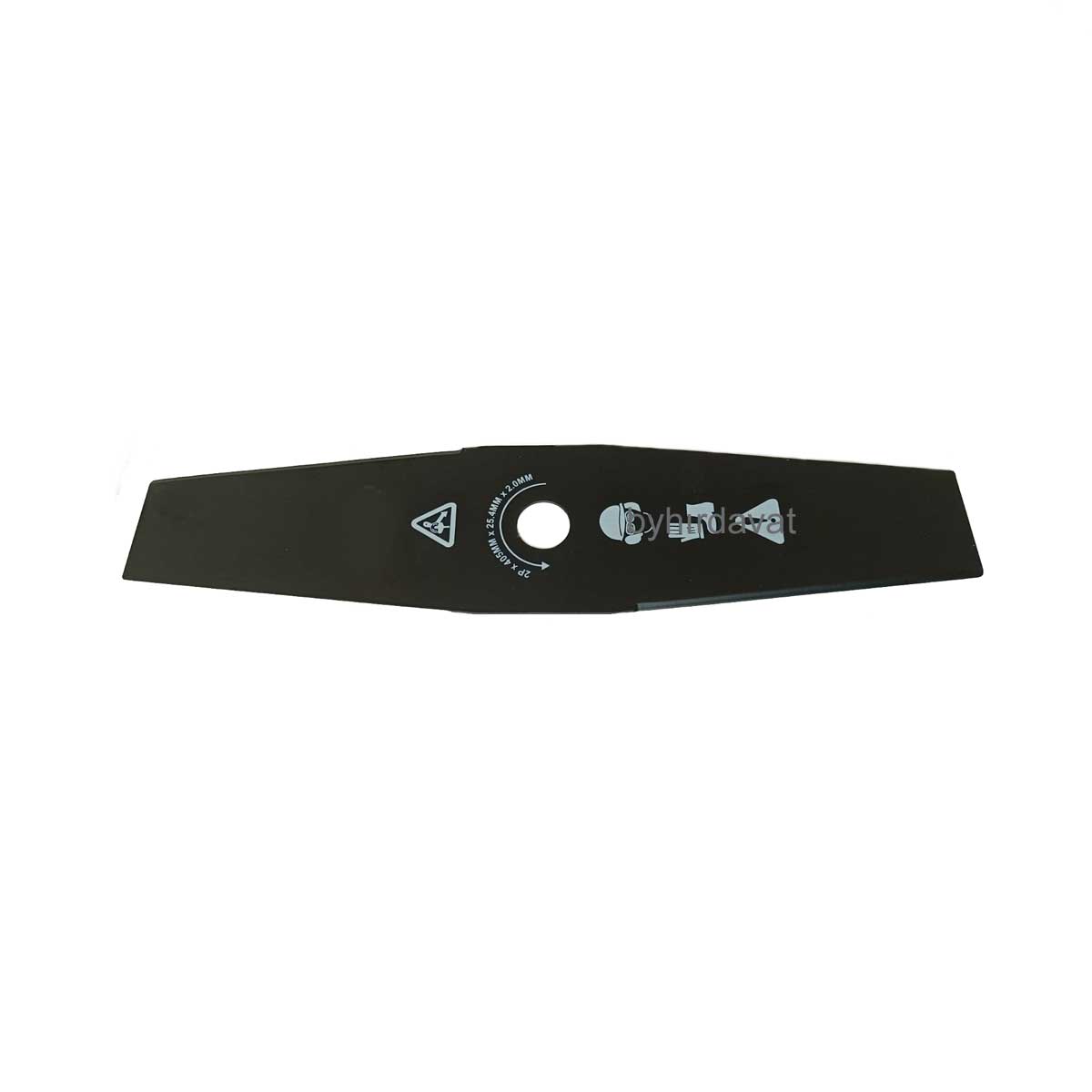 405 mm 2 Lİ BIÇAK DÜZ MOTORLU TIRPAN 405X25.4X2 mm 40 cm Çift Taraflı Kullanım İKİLİ BIÇAK