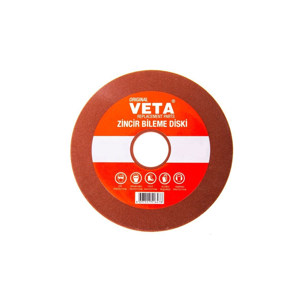 VETA 108*23*3.2 mm ZİNCİR BİLEME DİSKİ 91-325-3/8 EİNHELL GC-CS 85 E-GE-CS 18 Li PALMERA Bileme Taşı 108x22x3.2 - 108*22*3.2