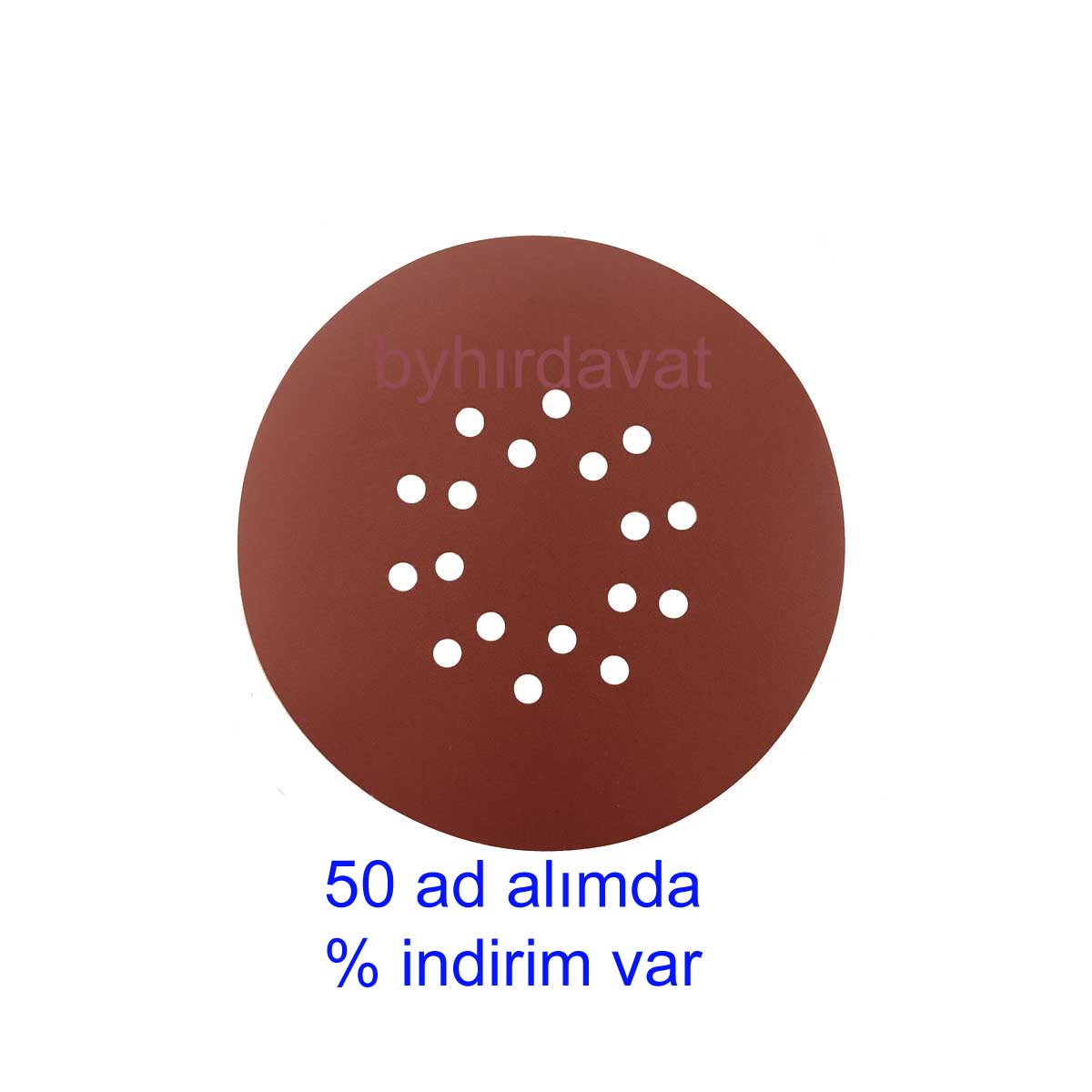 225 mm 180 Kum 8-10 Delikli TAVAN DUVAR CIRT ZIMPARA Cırtlı Zımpara Kahve veya siyah Olabilir
