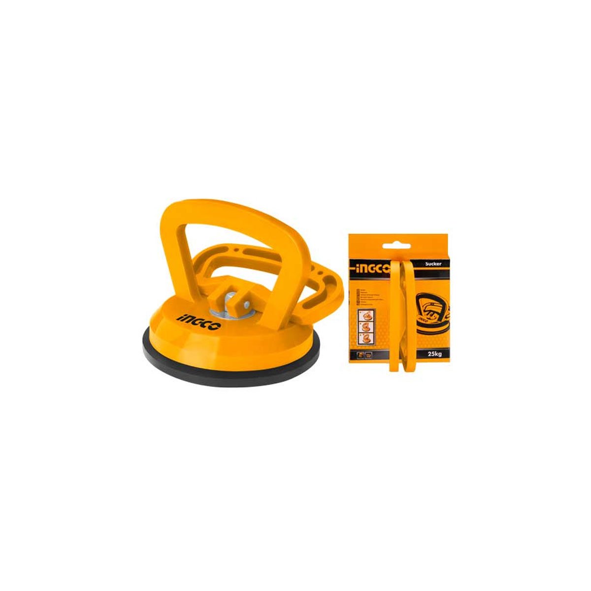 İNGCO 115 mm CAM VANTUZU TEKLİ Plastik ING-HSU012501