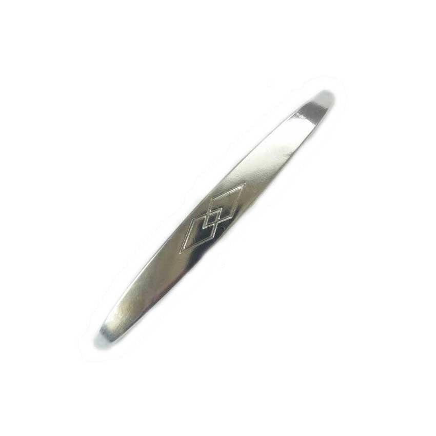 130 mm GÜL MOTİF KULP KROM MOBİLYA ÇEKMECE DOLAP