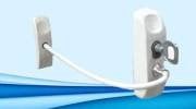 KİDMİX ÇELİK HALATLI ANAHTARLI EMNİYET KİLİDİ ÇOCUK GÜVENLİĞİ VE HIRSIZLIĞA KARŞI GÜVENLİ KAPI PENCERE İÇİN