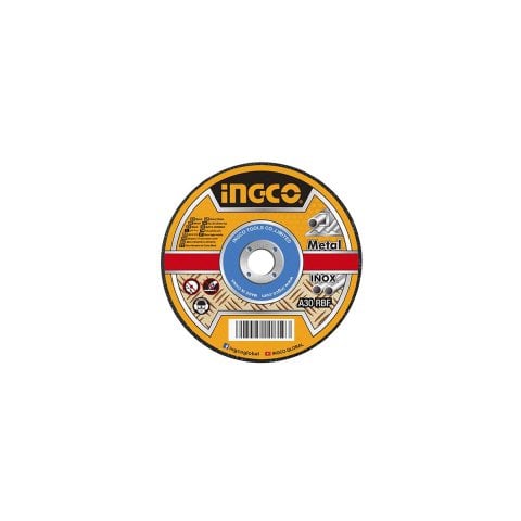 İNGCO 115*1.2*22.2 mm METAL ve İNOX KESME DİSK İnce DÜZ GÖBEK KESİCİ TAŞ