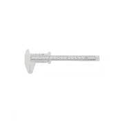 150 mm PLASTİK KUMPAS Beyaz 0.05 mm 1/128 in