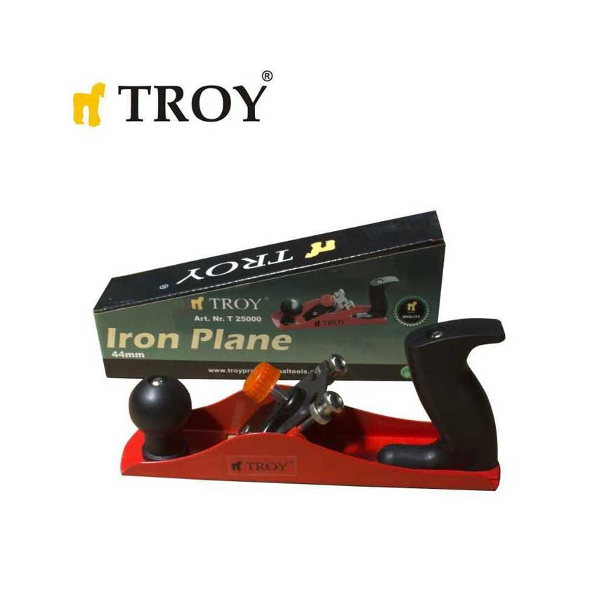 TROY T 25000 METAL RENDE 44 mm AHŞAP EL PLANYASI Kırmızı