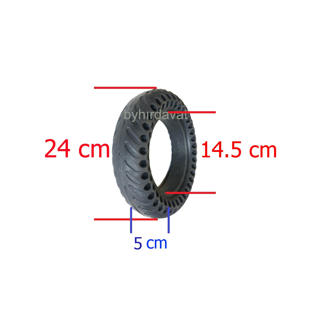 10*2.125 DOLGU TEKER 5 cm 240-60 ELEKTRİKLİ SCOOTER LASTİĞİ 10\'\' 8/10 SUKUTUR 10\'\' İnç