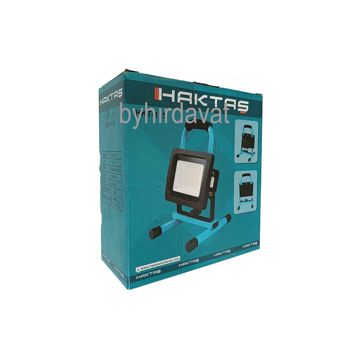 HAKTAŞ HKT-115 AKÜLÜ ŞARJLI LAMBA ŞARJLI FENER LED IŞIKLI PROJEKTÖR Akü ve Şarj Cihazı Hariç HKT115