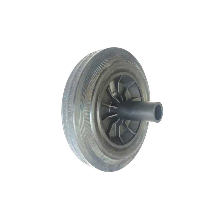 EMES 200*50 PİM BAĞLANTILI KAUCUK ÇÖP KONTEYNER TEKERİ YT 00 MKR 200