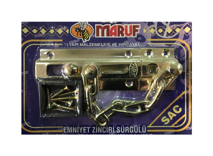 KAPI EMNİYET ZİNCİRİ ve SÜRGÜSÜ