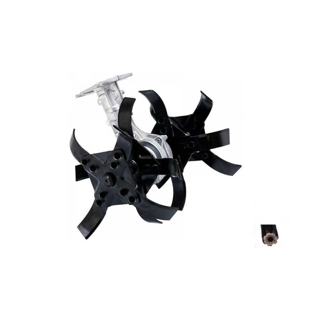 26 mm 7 Diş MOTORLU TIRPAN ÇAPA APARATI Komple