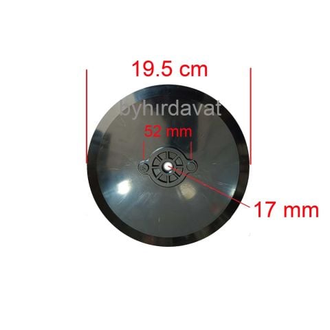 195 mm 17 mm BIÇAK FANI BÜYÜK Dar Göbek OLEOMAC-EFCO LR43-47-48PE-GE43-G48PE-LR48PE-G44PE-LR44PE ÇİM BİÇME MAKİNASI BIÇAK PERVANE 152881 EMAK