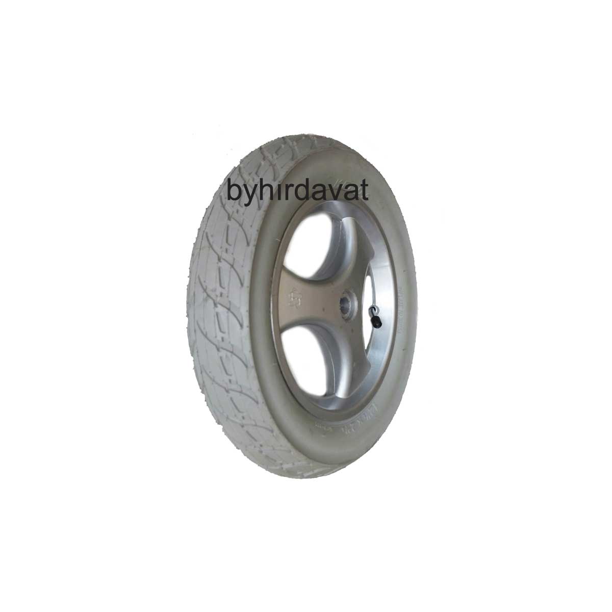 12-1/2*2 3/4 HAVALI JANTLI TEKER GRİ 57-203 - 62-203 AKÜLÜ ve ENGELLİ TEKERİ