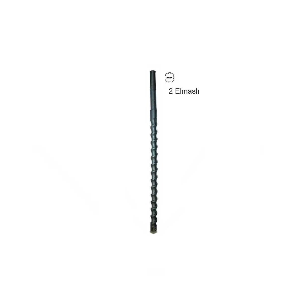 22*520 SDS MAX 2 Elmaslı MATKAP UCU BETON-TAŞ DELME HİLTİ UÇ