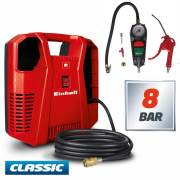 EİNHELL TH-AC 190/8 KİT ÇANTA KOMPRESÖR Ölçme Saatli TC-AC190/8