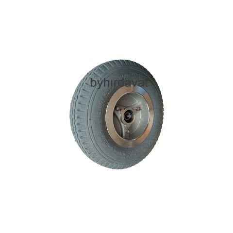 280/250-4 PU DOLGU JANTLI TEKER Gri ENGELLİ ve AKÜLÜ İÇ LASTİKSİZ PATLAMAZ 2.80/2.50-4