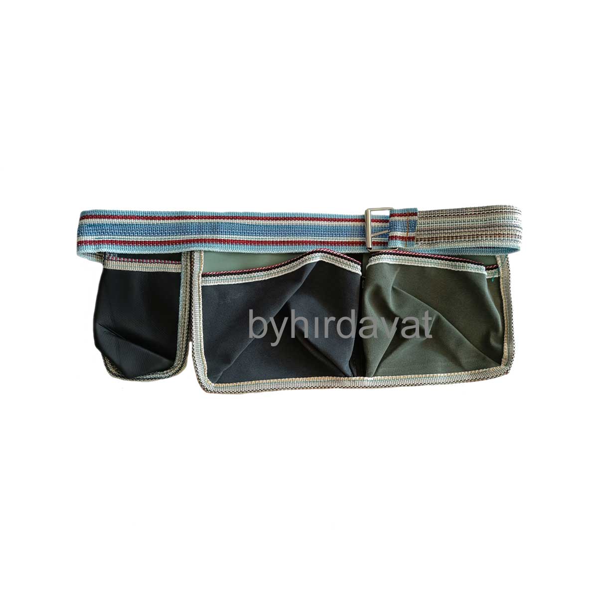 3 GÖZLÜ ÖNLÜK Suni DERİ ÇİVİ ÖNLÜĞÜ KEMERLİ ALET KEMERİ