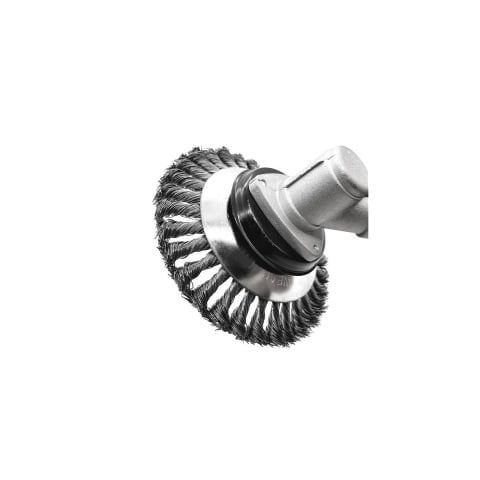 25 mm DİŞİ TIRPAN ÇELİK TELLİ KAFA GT-H-21 MOTORLU TIRPAN OT BİÇME TEMİZLEME KAFASI MİSİNA KAFASI YERİNE TAKILIR KALDIRIM-KENAR-KIYI TEMİZLEME TELLİ FIRÇA BAŞLIK