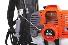 DBK BC 520 TKS BENZİNLİ ÇALI TIRPANI SIRTDA HIZLI ÇALIŞTIRMA