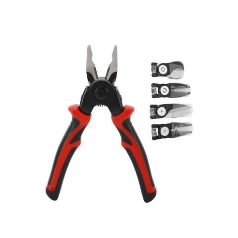 TURGUTLAR 5 in 1 ÇOK FONKSİYONLU PENSE ÇOK AMAÇLI PENSE PENSE-SAC MAKASI-KABLO KESME-KABLO SOYMA-KARGABURUN