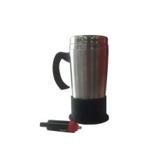 GROSS 12 VOLT 500 ml ARAÇ OTO TERMOS KROM SU ISITICI KETIL