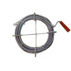 8 mm 3 mt KANAL LAVABO GİDER BORU AÇMA SPİRALİ KILAVUZ