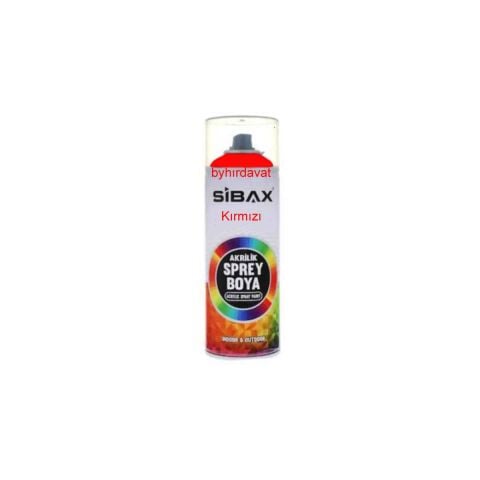 SİBAX 400 ml SPREY BOYA 0320 Kırmızı SPRAY BOYA SİPREY