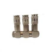 1/4 STOPER HAVA VALFİ DİŞİ GÖVDE DÖNERLİ 3 lü HIZLI ADAPTÖR PA50L