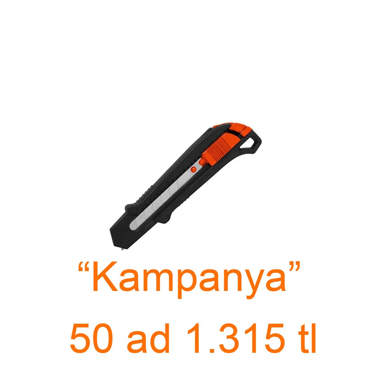 18 mm MAKET BIÇAĞI Plastik Siyah MAK119S MAKET BIÇAK