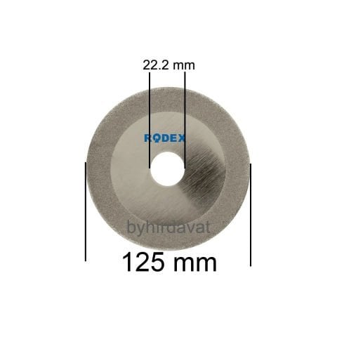 RODEX 125 mm RRC125 ELMAS CAM KESME DİSKİ Cam Porselen Seramik ELMAS TESTERE BİLEME DİSK EİNHELL BT-SH 90 Taşlama Göbekli HASSAS KESME DİSKİ 695