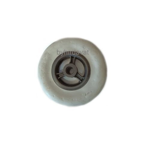 200-50 DOLGU TEKER Sert 8-2 inç Akülü Engelli Tekerlekli Sandalye Ön Tekeri 200*50