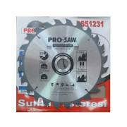 PRO-SAW 250 mm AHŞAP ELMAS DAİRE TESTERE Göbek 30 mm 250*30*24 diş PS51231