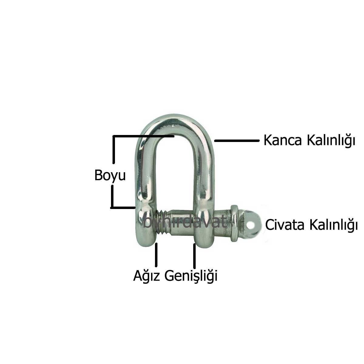 M16 ZİNCİR KİLİDİ MAPA 5/8
