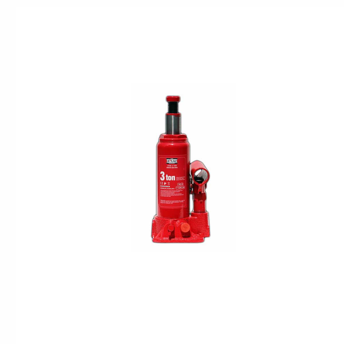 ATTLAS 3 Ton HİDROLİK ŞİŞE KRİKO ATSK-3 KRIKO