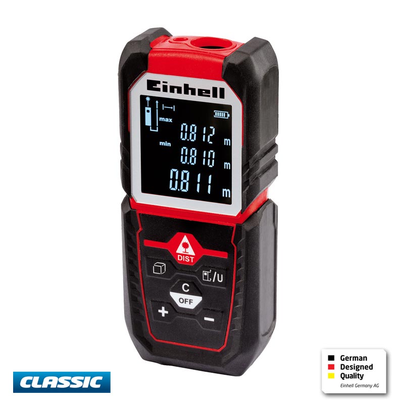 EİNHELL TC-LD 50 LAZER METRE 50 mt MESAFE ÖLÇER METRE