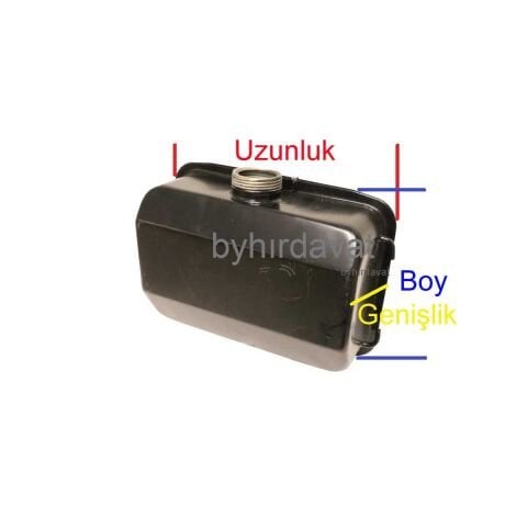 10 HP MAZOT DEPOSU ÇAPA MAKİNASI-SU MOTORU DİZEL MOTOR 186F-188F-192F YAKIT DEPO KAPAKSIZ BOŞ